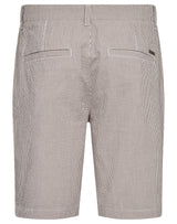 BS Elio Regular Fit Shorts - Brown/White