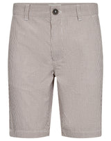 BS Elio Regular Fit Shorts - Brown/White