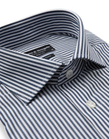 BS Kevin Modern Fit Skjorte - Navy/White