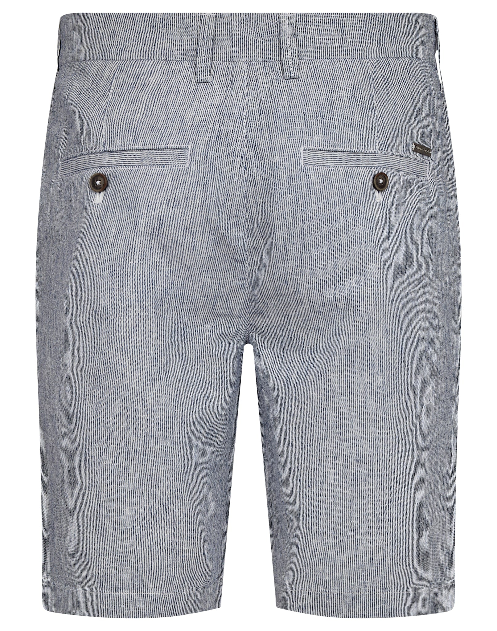 BS Darion Regular Fit Shorts - Navy/White