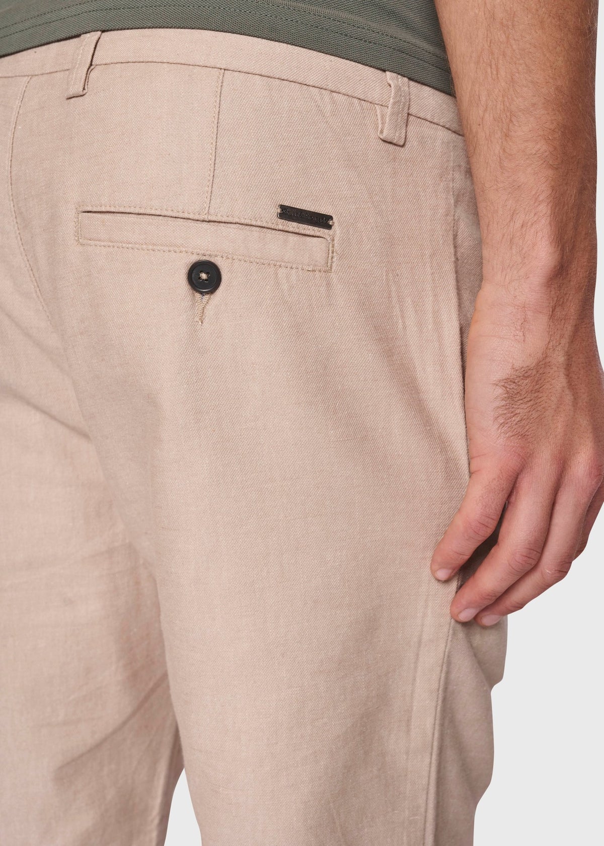 BS Zinman Regular Fit Shorts - Sand