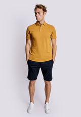 BS Monir Regular Fit Polo - Tan