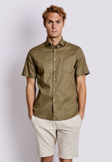 BS Gandia Casual Modern Fit Skjorte - Army