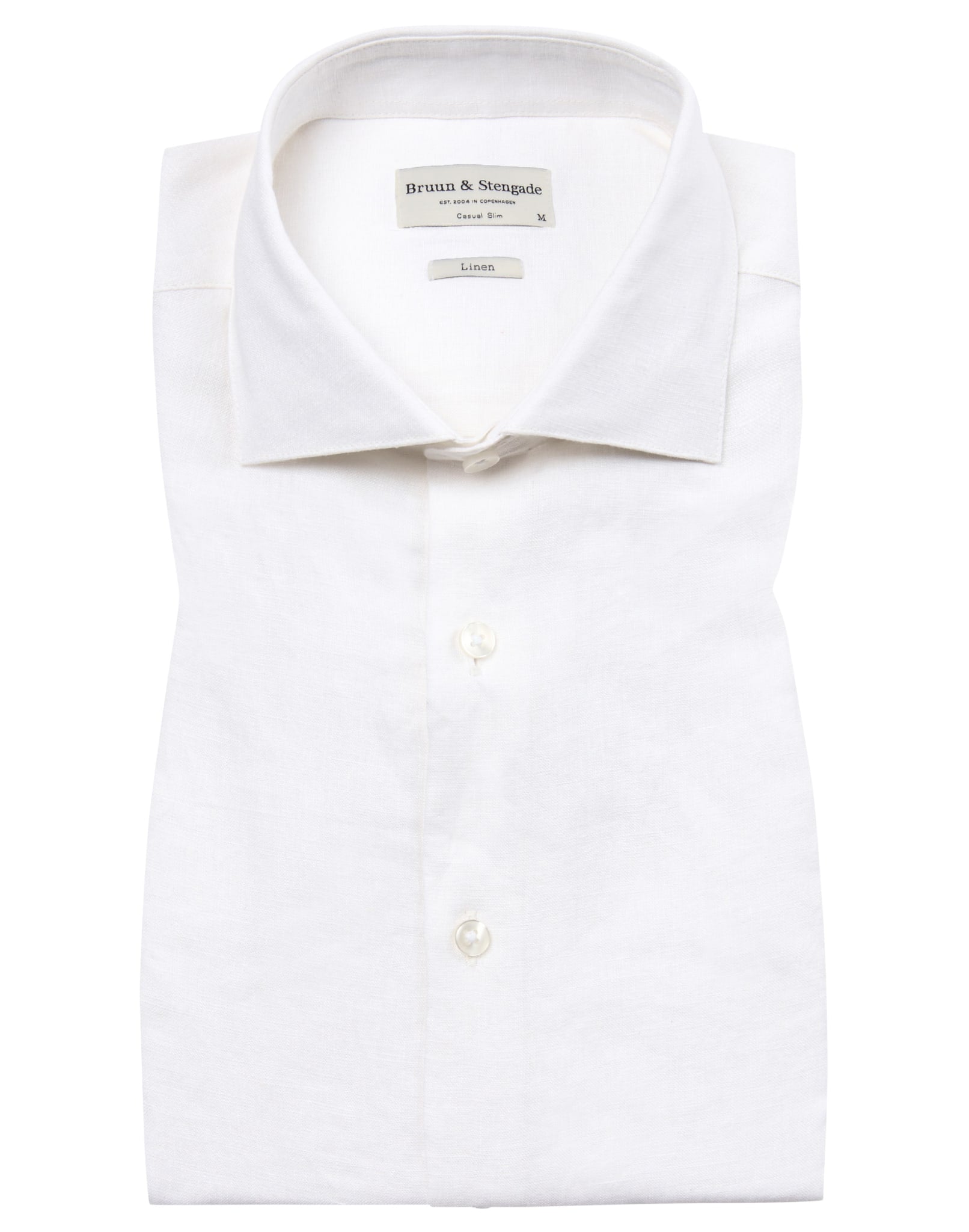 BS Sevilla Casual Slim Fit Skjorte - White