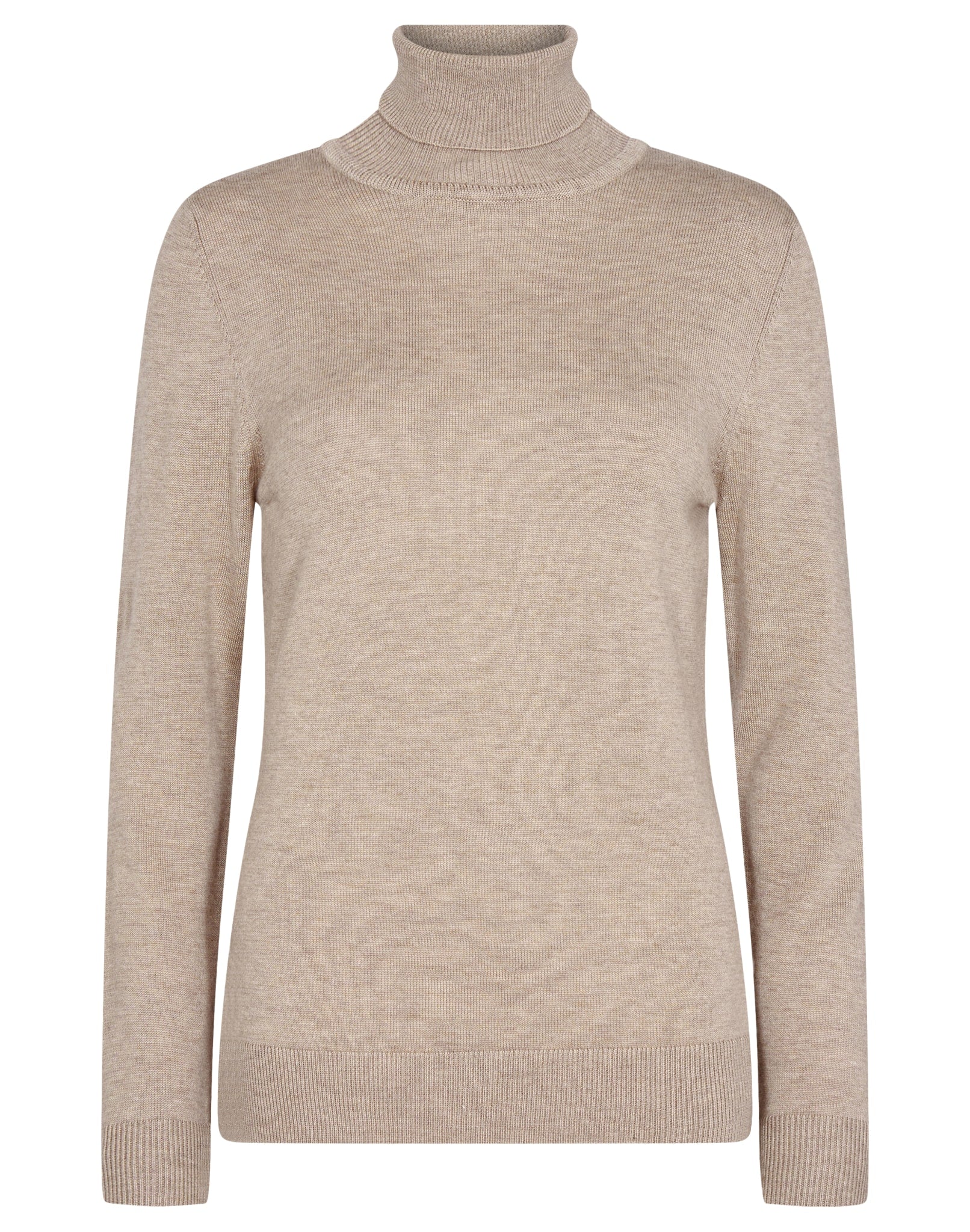 BS Valeria Regular Fit Strik - Sand