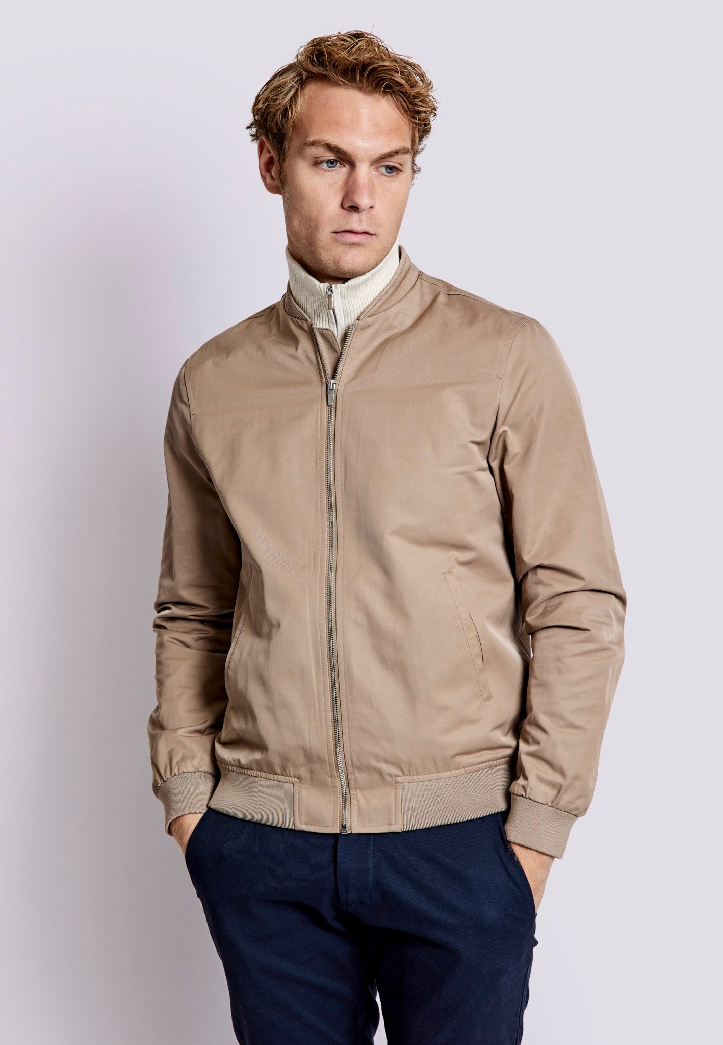 BS Tapia Regular Fit Jakke - Sand