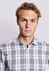 BS Riquelme Modern Fit Skjorte - Grey