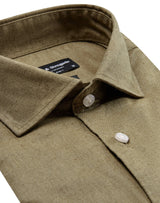 BS Gandia Casual Modern Fit Skjorte - Army
