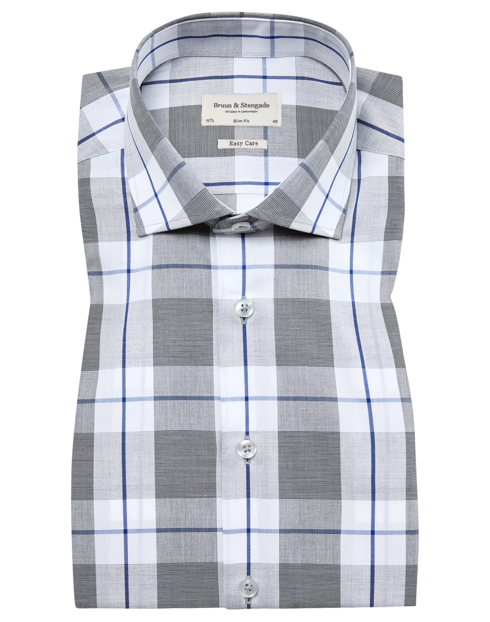 BS Demie Slim Fit Skjorte - Grey