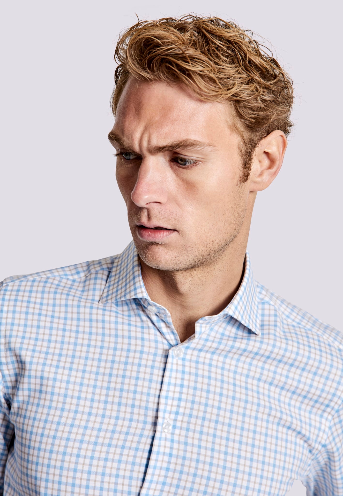 BS Apatow Slim Fit Skjorte - White