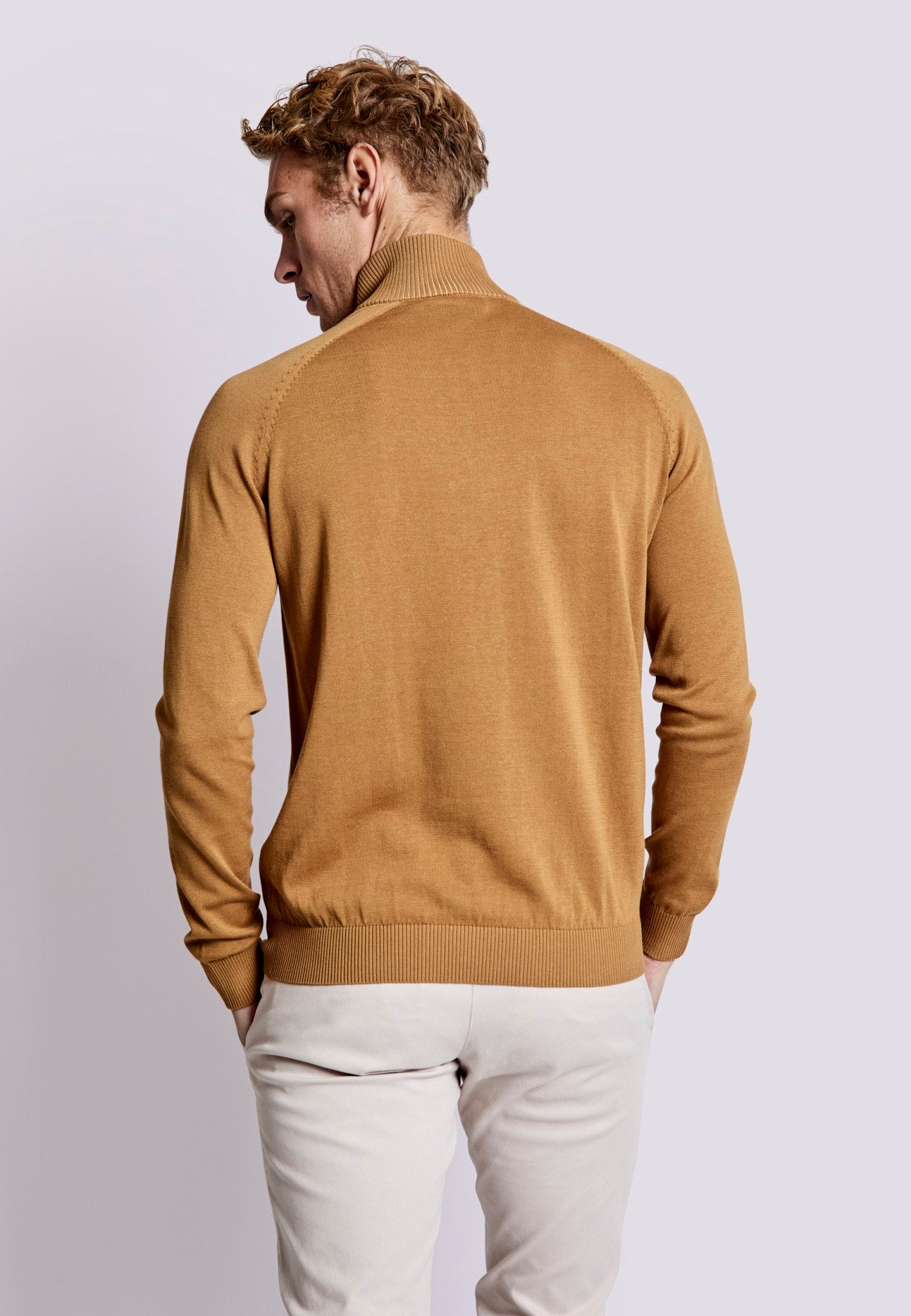 BS Hervey Regular Fit Knitwear - Tan