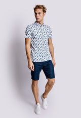 BS Rocky Regular Fit Polo - White