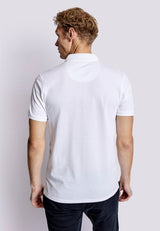 BS Monir Regular Fit Polo - White