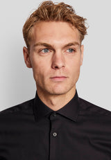 BS Pavarotti Super Slim Fit Skjorte - Black