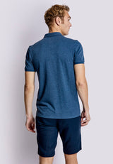 BS Monir Regular Fit Polo - Ocean