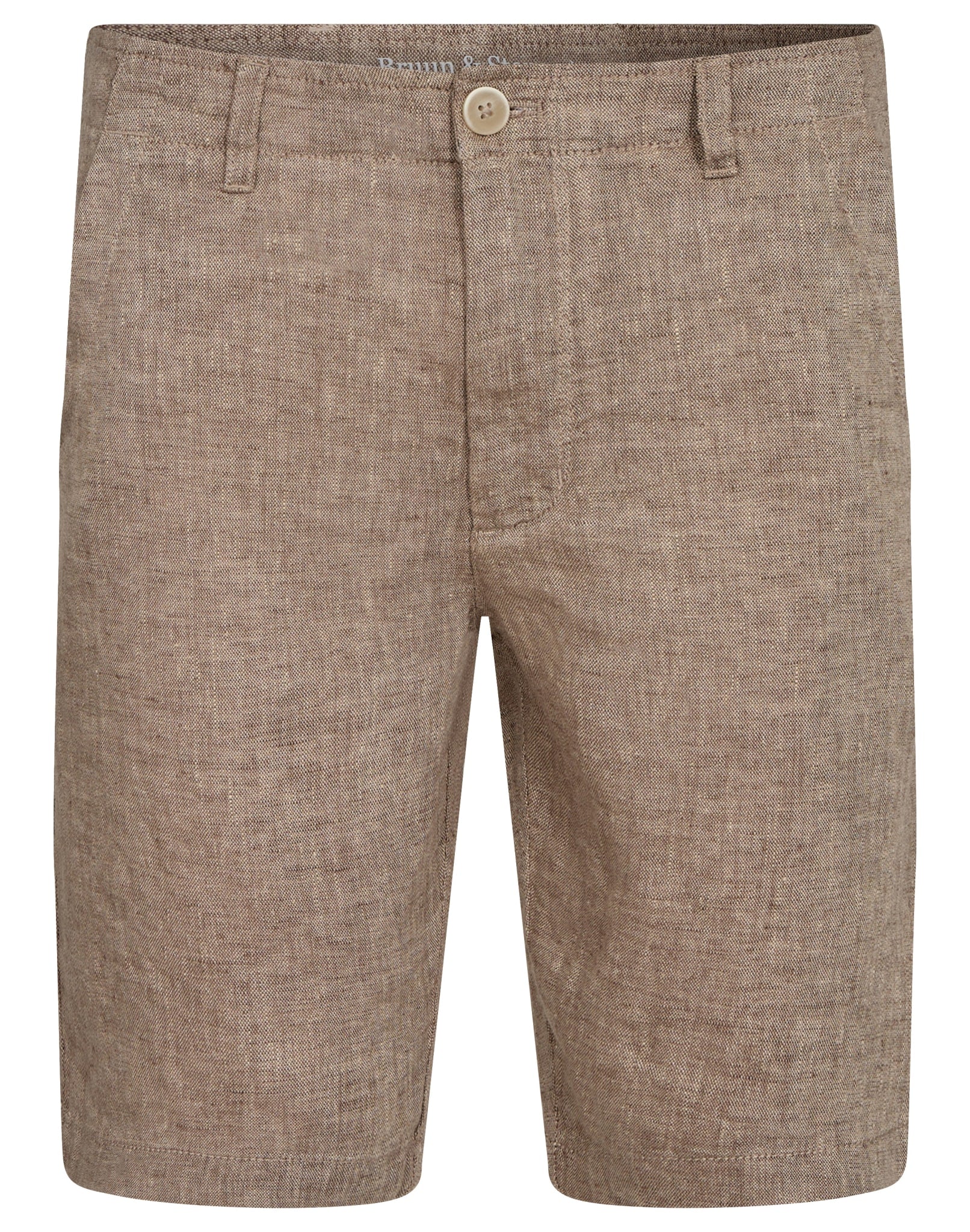 BS Andros Regular Fit Shorts - Brun