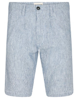 BS Isai Regular Fit Shorts - Navy/White