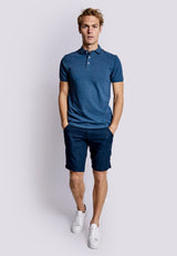 BS Monir Regular Fit Polo - Ocean