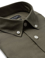 BS Kelce Modern Fit Skjorte - Army