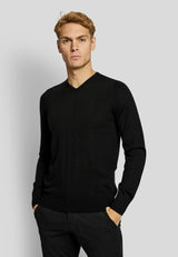 BS Uranus regular fit Strik - Black