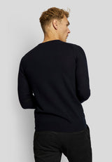 BS Uranus regular fit Strik - Navy