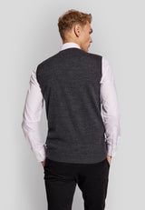 BS Merkur regular fit Strik - Grey