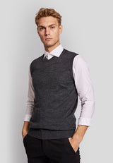 BS Merkur regular fit Strik - Grey