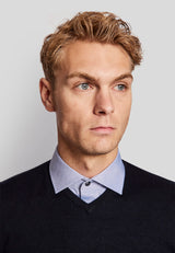 BS Merkur regular fit Strik - Navy