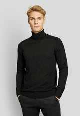 BS Saturn regular fit Strik - Black