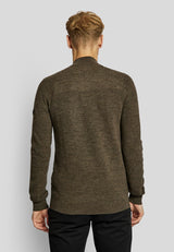 BS Elliot regular fit Strik - Brown