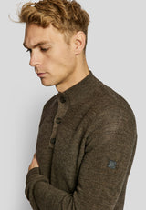 BS Elliot regular fit Strik - Brown