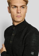 BS Elliot regular fit Strik - Charcoal