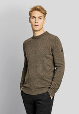 BS Hugo regular fit Strik - Brown