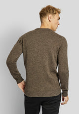 BS Hugo regular fit Strik - Brown