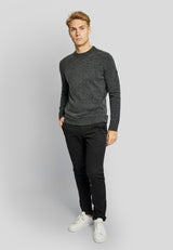 BS Hugo regular fit Strik - Grey