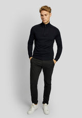 BS Pelle regular fit Strik - Navy