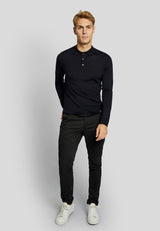 BS Loui regular fit Strik - Navy