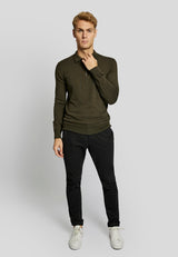 BS Marius regular fit Strik - Green