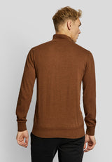 BS Marius regular fit Strik - Tobacco