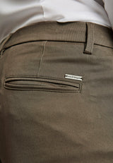 BS Oscar slim fit chinos - Green