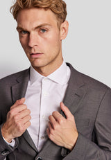 BS Skiathos slim fit blazer - Grey
