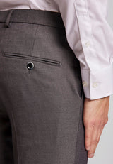 BS Skiathos slim fit Suit Bukser - Grey