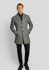 BS Kingston slim fit Frakke - Grey