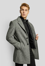 BS Kingston slim fit Frakke - Grey