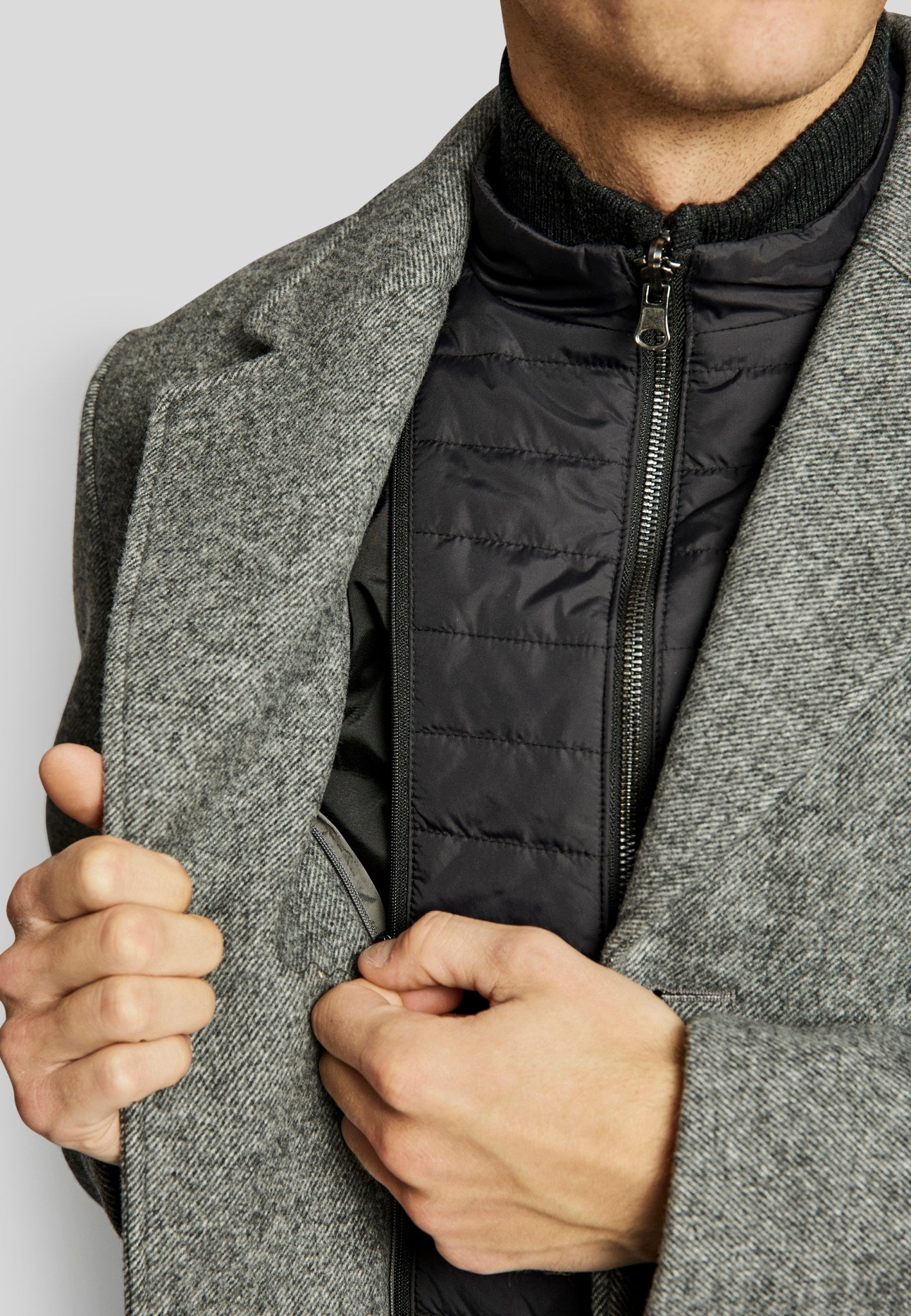 BS Kingston slim fit Rock - Grey