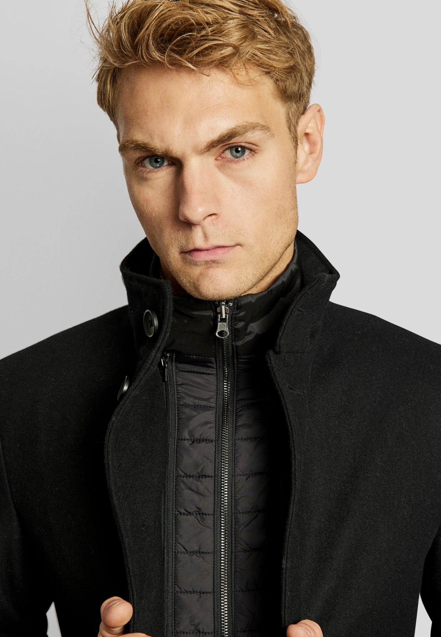 BS Ontario slim fit Kappa - Black
