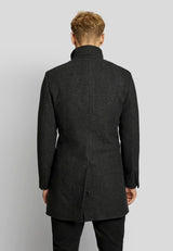 BS Ontario slim fit Frakke - Charcoal