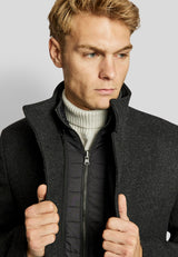 BS Ontario slim fit Frakke - Charcoal