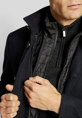 BS Ontario slim fit Frakke - Navy