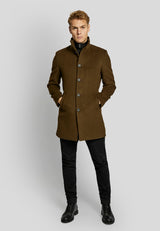 BS Ontario slim fit Frakke - Tobacco